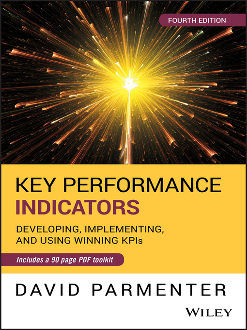 Title details for Key Performance Indicators by David Parmenter - Available